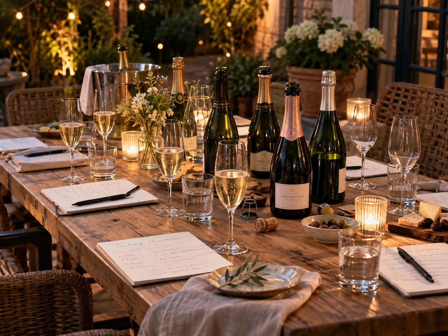 Champagneproeverij met bijzondere champagnes